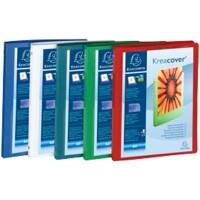 Exacompta Presentation Ring Binder Polypropylene A4 4 ring 15 mm Assorted Pack of 5