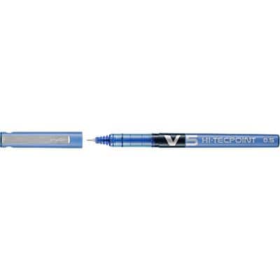 Pilot Hi-Tecpoint V5 Rollerball Pen Fine 0.3 mm Blue Pack of 12