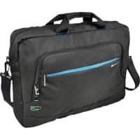 Monolith Laptop Case Blue Line 3316 17.2 Inch Recycled Plastic Black 43 x 11 x 31 cm