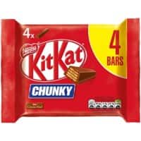 Nestlé Kit Kat Chunky Chocolate Bar 40g Pack of 4