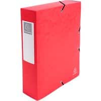 Exacompta Filing Box 50835E A4+ Red Glossy Card 25 x 33 cm Pack of 6