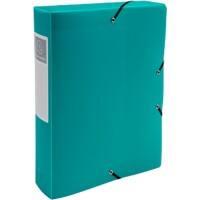 Exacompta Filing Box 59883E A4 Green Polypropylene 25 x 33 cm Pack of 8