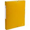 Exacompta Filing Box 50309E A4 Yellow Mottled Pressboard 25 x 33 cm Pack of 8