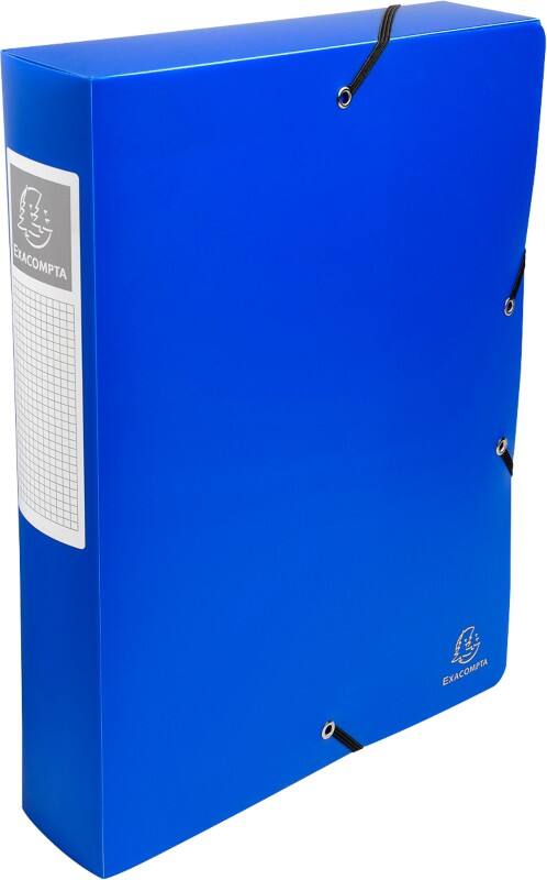 Exacompta Filing Box 5980E A4 Assorted Polypropylene 25 x 33 cm Pack of 8