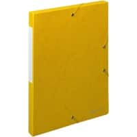 Exacompta Filing Box 50709E A4 Yellow Glossy Card 25 x 33 cm Pack of 10