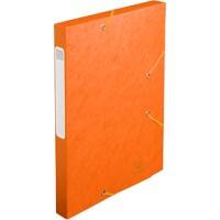 Exacompta Filing Box 18515H A4 Orange 400gsm Pressboard 25 x 33 cm Pack of 25