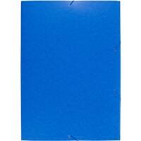 Exacompta 3 Flap Folder 59652E A2 Blue Mottled Pressboard 62 x 44 cm Pack of 10