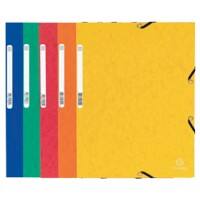 Exacompta 3 Flap Folder 55025E A4 Assorted Glossy Card 24 x 32 cm Pack of 125