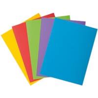 Exacompta 2 Flap Folder 216000E A4 Assorted 210gsm Cardboard 24 x 32 cm Pack of 250