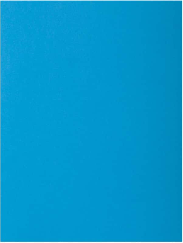 Exacompta 2 Flap Folder 216012E A4 Blue 210gsm Cardboard 24 x 32 cm Pack of 250