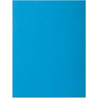 Exacompta 2 Flap Folder 216012E A4 Blue 210gsm Cardboard 24 x 32 cm Pack of 250