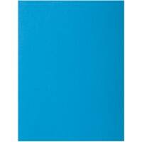 Exacompta 2 Flap Folder 216012E A4 Blue 210gsm Cardboard 24 x 32 cm Pack of 250