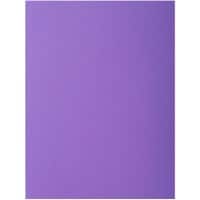 Exacompta 2 Flap Folder 216000E A4 Purple 210gsm Cardboard 24 x 32 cm Pack of 250