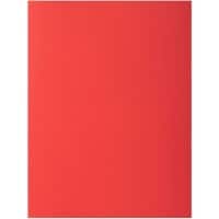 Exacompta 2 Flap Folder 216012E A4 Red 210gsm Cardboard 24 x 32 cm Pack of 250