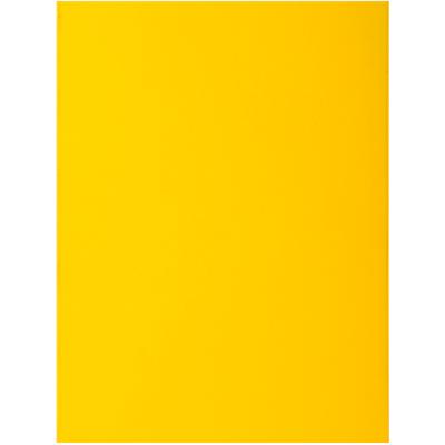 Exacompta 2 Flap Folder 216011E A4 Yellow 210gsm Cardboard 24 x 32 cm Pack of 250