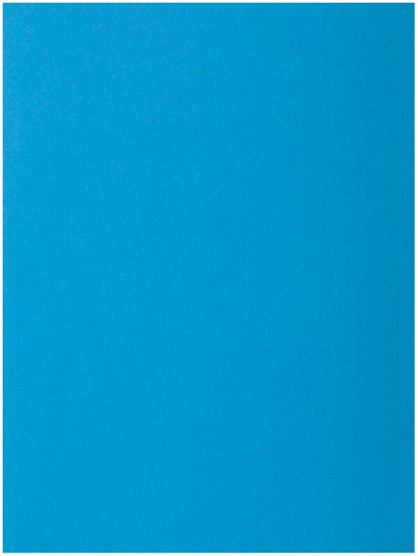 Exacompta 1 Flap Folder 218012E A4 Blue 210gsm Cardboard 24x32cm Pack of 250