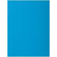 Exacompta 1 Flap Folder 218012E A4 Blue 210gsm Cardboard 24x32cm Pack of 250