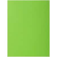 Exacompta 1 Flap Folder 218012E A4 Green 210gsm Cardboard 24x32cm Pack of 250