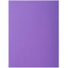 Exacompta 1 Flap Folder 218008E A4 Purple 210gsm Cardboard 24x32cm Pack of 250