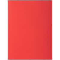 Exacompta 1 Flap Folder 218012E A4 Red 210gsm Cardboard 24x32cm Pack of 250