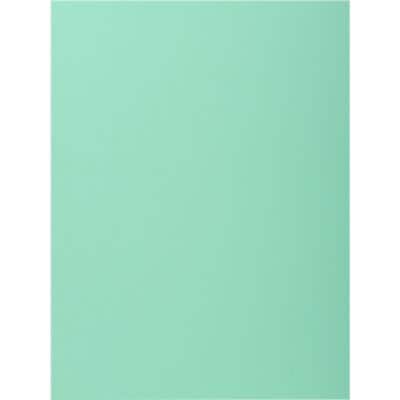 Exacompta 1 Flap Folder 339004E A4 Light Green Cardboard 24 x 32 cm Pack of 250