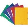 Exacompta 3 Flap Folder 55515E A4 Assorted Glossy Card 24 x 32 cm Pack of 50