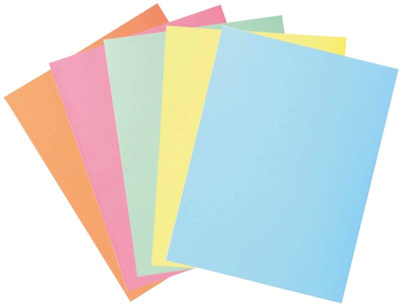 Exacompta 2 Flap Folder 332100E A4 Assorted Cardboard 24 x 32 cm Pack of 50