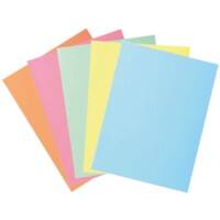 Exacompta 2 Flap Folder 332100E A4 Assorted Cardboard 24 x 32 cm Pack of 50