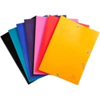 Exacompta 3 Flap Folder 559000E A4 Assorted Polypropylene 24 x 32 cm Pack of 60