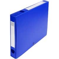 Exacompta Transfer Files 54632E A4 Blue Polypropylene 2.5 x 24 x 3.3 cm Pack of 10