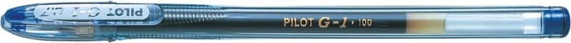 Pilot G-1 07 G107 Non-retractable Rollerball Pen Blue 0.4 mm Medium Rollerball Refillable Pack of 12