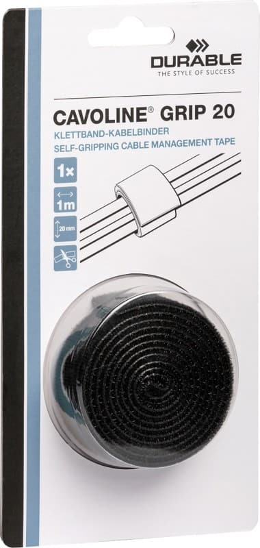 DURABLE Velcro strap cable tie Cavoline Grip 20 Black