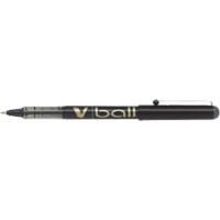 Pilot V-Ball 07 Rollerball Pen Medium 0.4 mm Black Pack of 12