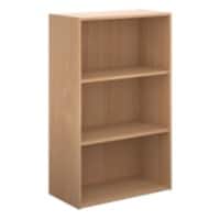 Dams International Bookcase with 2 Shelves Contract 25 756 x 408 x 1230 mm Beech