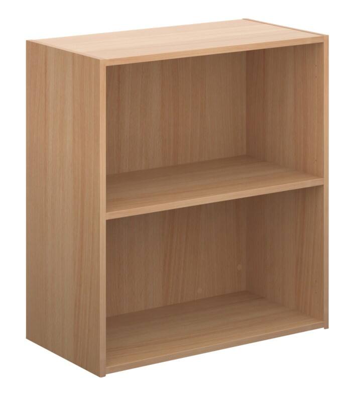 Dams International Bookcase with 1 Shelf Contract 25 756 x 408 x 830 mm Beech