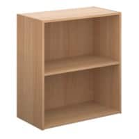 Dams International Bookcase with 1 Shelf Contract 25 756 x 408 x 830 mm Beech