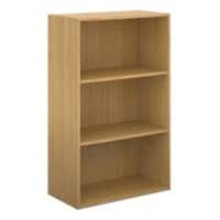 Dams International MFC (Melamine Faced Chipboard) Bookcase 756 x 408 x 1,230 mm Oak