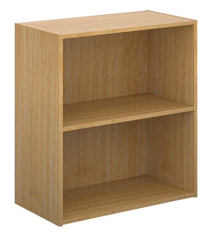 Dams International Bookcase with 1 Shelf Contract 25 756 x 408 x 830 mm Oak