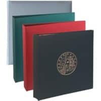 Coin Binder 24.5x25cm Burgundy 5 pages x 43 compartments