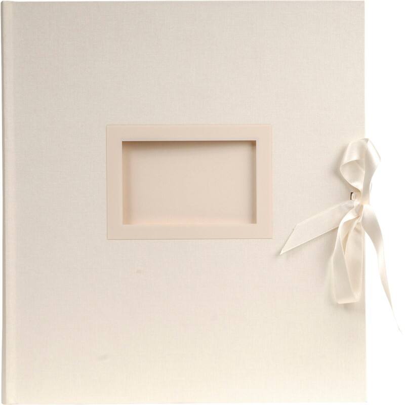 Exacompta Photo Album Knightsbridge 290 x 320 mm Ivory 60 pages 300 photos