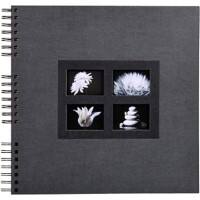 Exacompta Photo Album Spiral Passion 320 x 320 mm Black 60 pages 358 photos