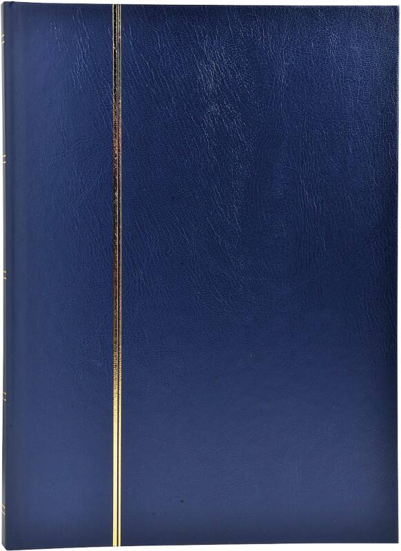 Exacompta Stamp Collection Album 22.5 x 30.5 cm Blue 48 Pages