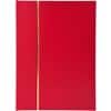 Stamp Album Faux Leather Cover Red 48 pages