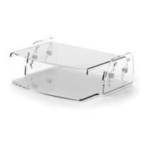 Fellowes Monitor Stand Height Adjustable 320 x 256 x 105 mm Transparent