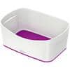 Leitz MyBox WOW Storage Tray White, Purple Plastic 24.6 x 16 x 9.8 cm