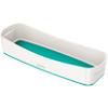 Leitz MyBox WOW Organiser Tray White, Ice Blue Plastic 30.7 x 10.5 x 5.5 cm