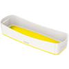 Leitz MyBox WOW Organiser Tray White, Yellow Plastic 30.7 x 10.5 x 5.5 cm