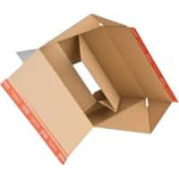 ColomPac Corrugated Box Cardboard 223 (W) x 312 (D) x 224 (H) mm Brown Pack of 10