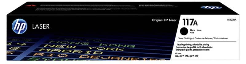 HP 117A Original Toner Cartridge W2070A Black