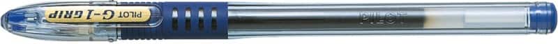 Pilot G-1 07 G-1 GRIP Non-retractable Rollerball Pen Blue 0.4 mm Medium Rollerball Refillable Pack of 12